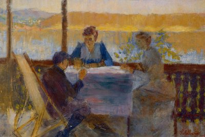 Desde la terraza, Langøen de Harald Oscar Sohlberg