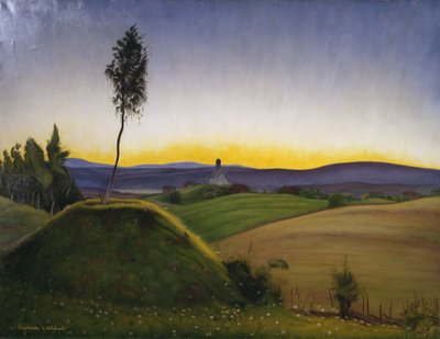 Paisaje Histórico de Harald Oscar Sohlberg