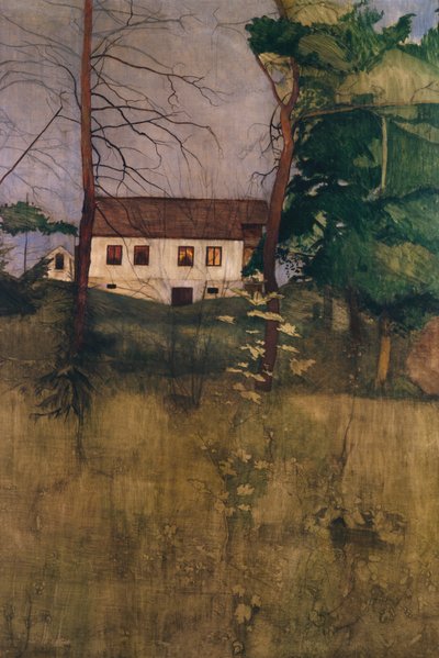 La casa de campo (Nordre Langø) de Harald Oscar Sohlberg