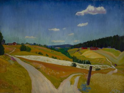 cultivo de campo de Harald Oscar Sohlberg