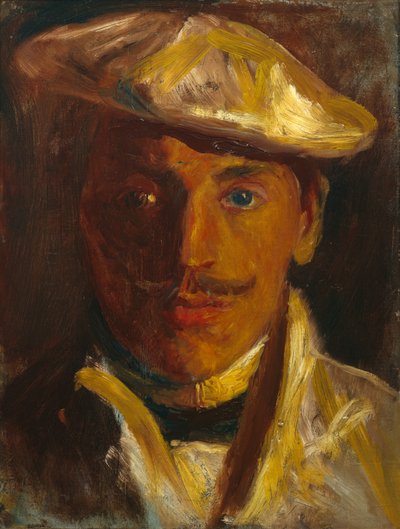 Auto retrato de Harald Oscar Sohlberg