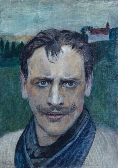 Auto retrato de Harald Oscar Sohlberg