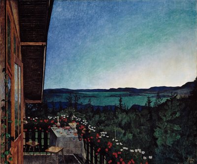 Noche de verano de Harald Oscar Sohlberg