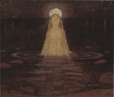 La sirena, 1897 de Harald Oscar Sohlberg