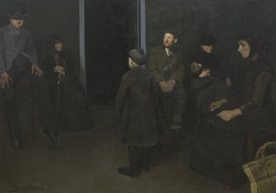 Los pobres: La sala de espera de la muerte de Harald Slott Møller
