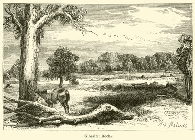 Rocas de Gibraltar de Harden Sidney (after) Melville