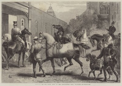Llegadas para el Show de Caballos en el Agricultural Hall, Islington de Harden Sidney Melville