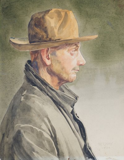 Autorretrato, 1920 de Hardie William Hay