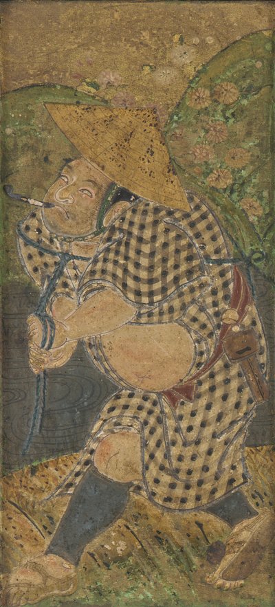 Panel, período Edo, finales del siglo XVII-mediados del siglo XVIII de Haritsu Ogawa