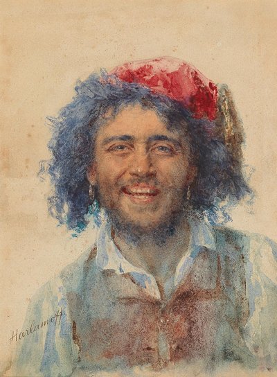 Autorretrato como Barón Gitano de Harlamov