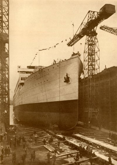 Transatlántico Carnarvon Castle de Harland and Wolff Ltd