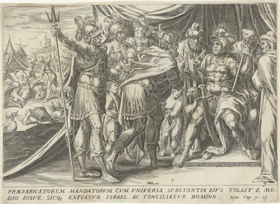 Acán para Josué La historia de Josué (título de la serie) de Harmen Jansz Muller