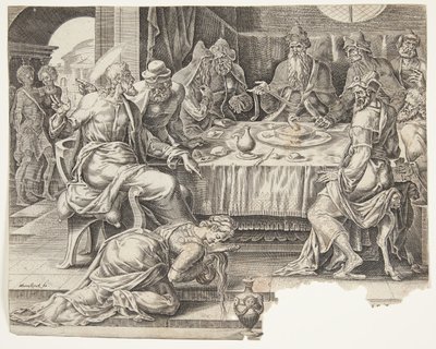 Bienaventurados los que tienen hambre y sed de justicia. La presentación en el Templo de Harmen Jansz. Muller