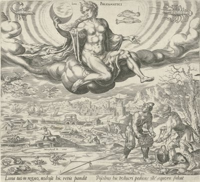 temperamento flemático Flemático (título sobre el objeto) Los cuatro temperamentos de Harmen Jansz Muller