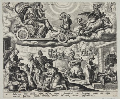 Saturno de Harmen Jansz. Muller
