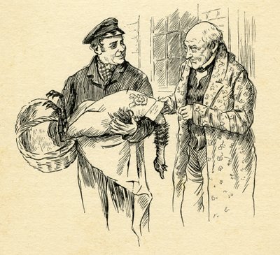 Un cuento de Navidad de Charles Dickens de Harold Copping