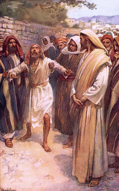 Bartimeo de Harold Copping