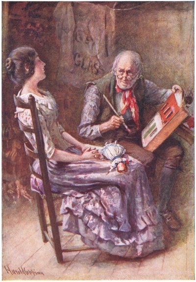 Caleb Plummer y su hija ciega, ilustración para 