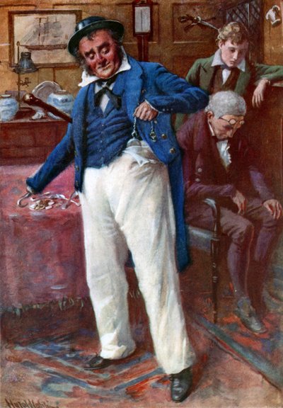 La brillante idea del Capitán Cuttle de Harold Copping