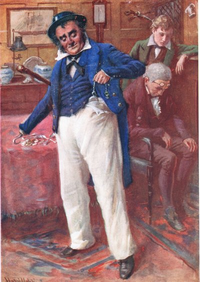 La brillante idea del Capitán Cuttle, ilustración de 