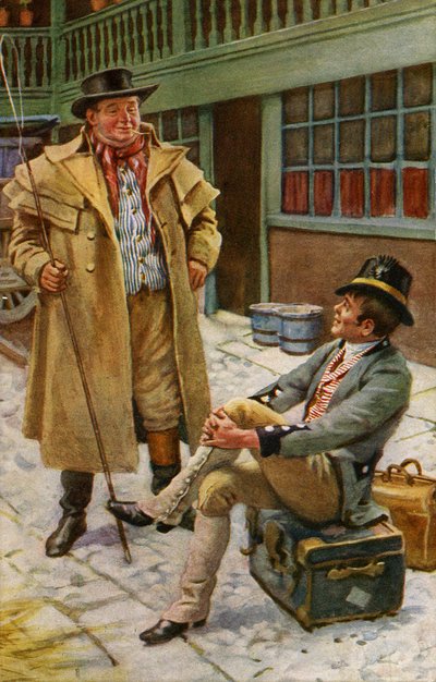 Los papeles póstumos del Club Pickwick de Charles Dickens de Harold Copping