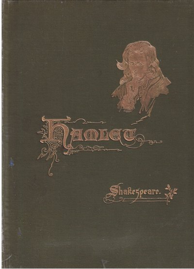 Diseño de la portada, ilustración de Hamlet de Harold Copping