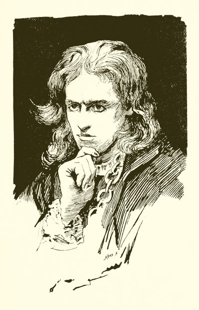 Hamlet, contemplando de Harold Copping