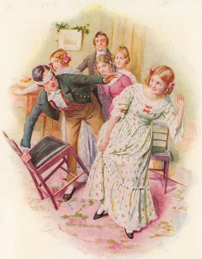 Ilustración para Un cuento de Navidad de Charles Dickens de Harold Copping
