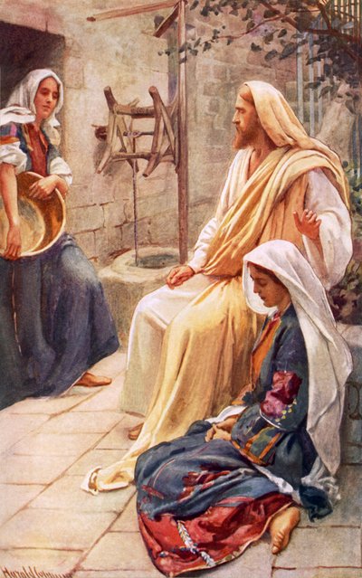 Marta y María de Harold Copping