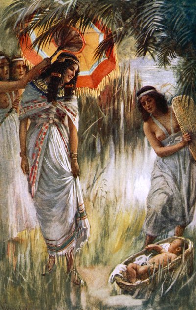 La hija del faraón de Harold Copping