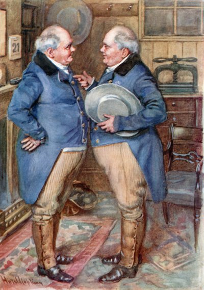 Los hermanos Cheeryble de Harold Copping