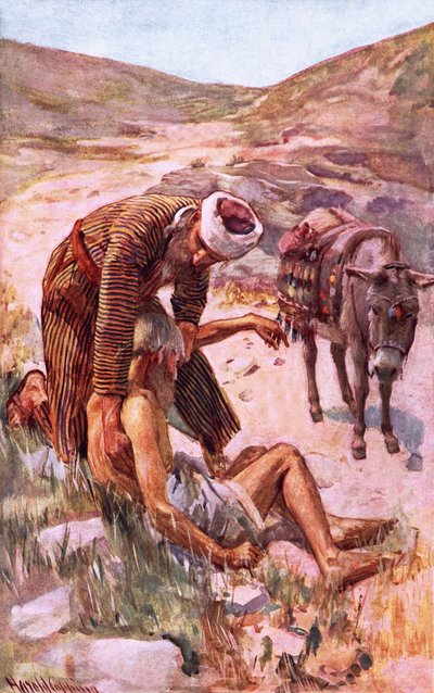 El Buen Samaritano de Harold Copping