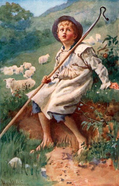 La canción del pastorcito de Harold Copping