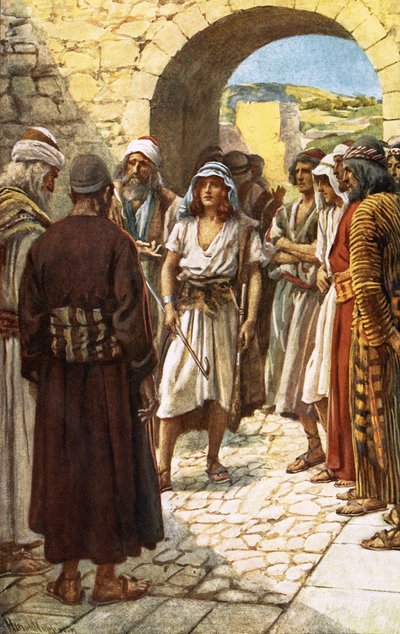La unción de David de Harold Copping
