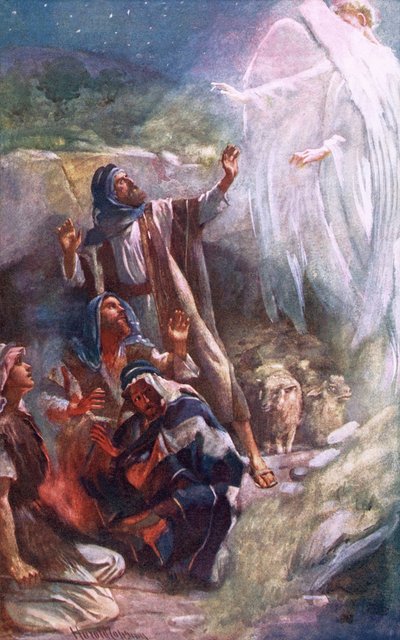Los pastores de Belén de Harold Copping