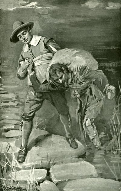 El pantano de la desesperación de Harold Copping