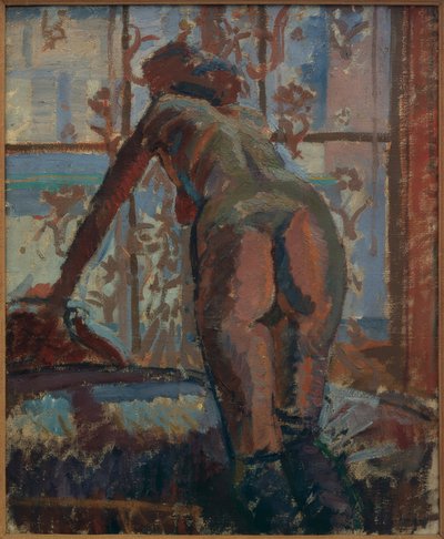 Desnudo en la ventana de Harold Gilman