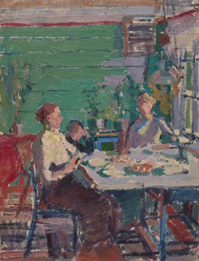 Escena de interior, posiblemente en Noruega de Harold Gilman