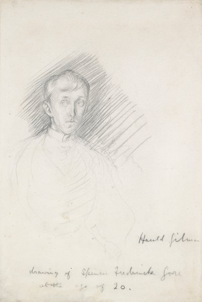 Retrato de Frederick Spencer Gore 1878-1914, c1911-1912 de Harold Gilman