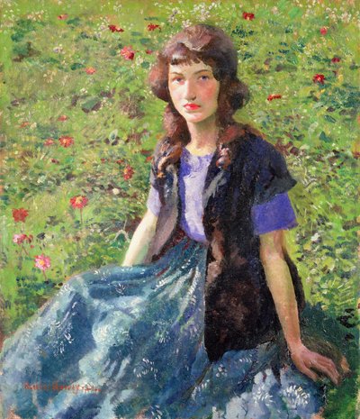 Una chica gitana de Harold Harvey