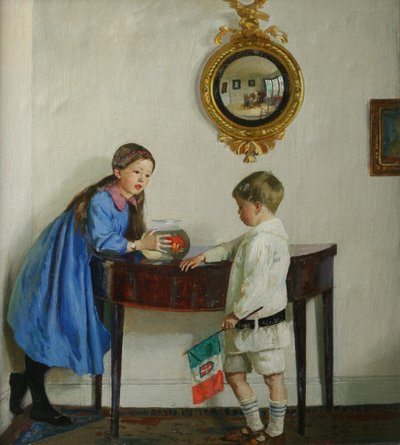 Laura y Paul Jewill Hill de Harold Harvey