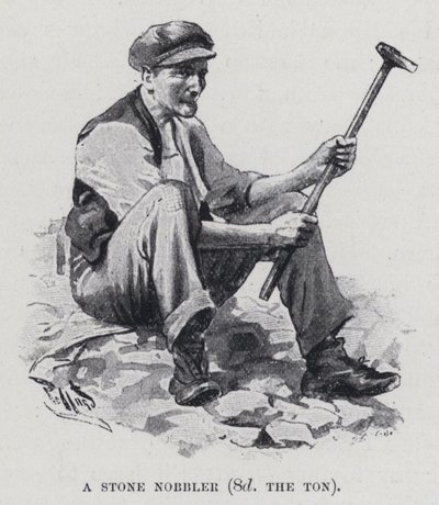 Un picapedrero, 8d la tonelada de Harold Hume Piffard