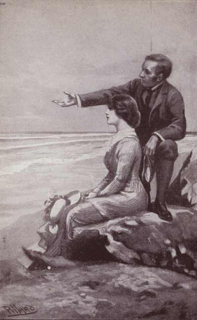 Ilustración para El Misterio de Edwin Drood de Charles Dickens de Harold Hume Piffard