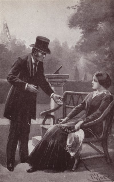 Ilustración para El Misterio de Edwin Drood de Charles Dickens de Harold Hume Piffard