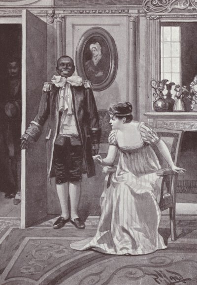 Ilustración para Vanity Fair de William Makepeace Thackeray de Harold Hume Piffard