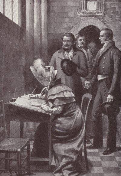 Ilustración para Vanity Fair de William Makepeace Thackeray de Harold Hume Piffard