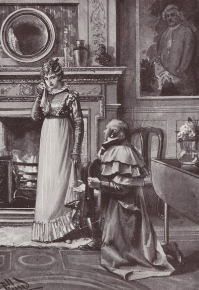 Ilustración para Vanity Fair de William Makepeace Thackeray de Harold Hume Piffard
