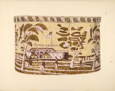 Caja de banda - "Castle Garden" de Harold Merriam