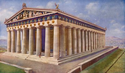 El Partenón, diadema brillante de Atenas y tesoro de estatuaria incomparable de Harold Oakley