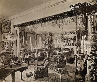 El Salón, Wickham Hall, Kent, 1897 de Harold Palmer